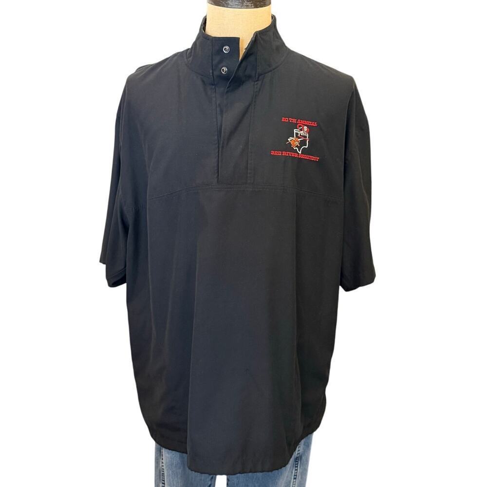 SOONERS 20th Annual Red River Shootout Ashworth Pullover Top Shirt Jacket XXL